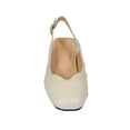 thumbnail image 2 of PEERAGE Eve Women's Extra Wide Width Dress Slingback BEIGE 9, 2 of 6