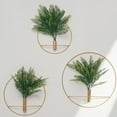 thumbnail image 1 of Xihbxyly Decoración de Pared con Plantas, Aro Colgante de Metal Dorado, Vegetación Artificial Realista, Decoración Versátil para El Hogar o La Oficina, Bodas, Fiestas, Navidad, 30 X 30 Cm, 40 X 40 Cm, 1 of 7