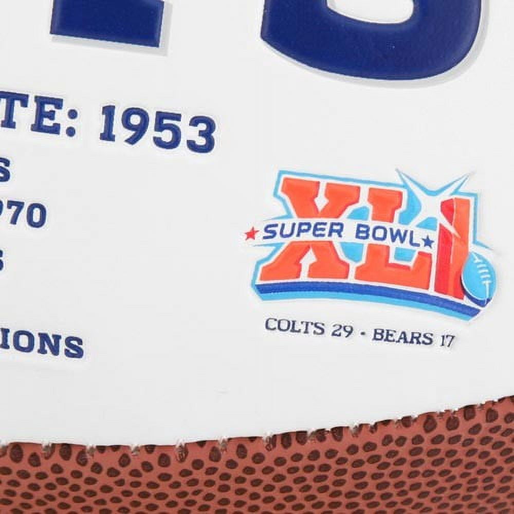 Indianapolis Colts Official Full-Size Autograph Football - No Size