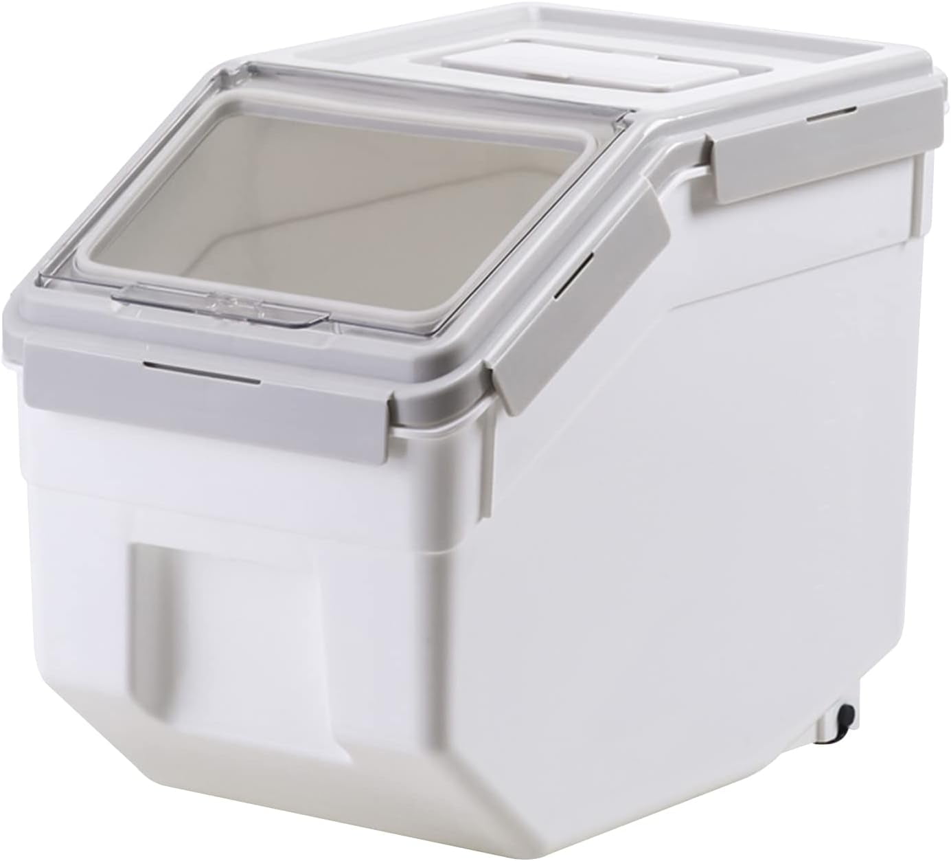 PIKADINGNIS Rice Storage Container, Food Container with Measuring Cup