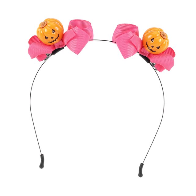 Esquirla Bandeau d'Halloween Multifonctionnel pour Femmes Filles Cadeaux Bandeau Rose Rouge