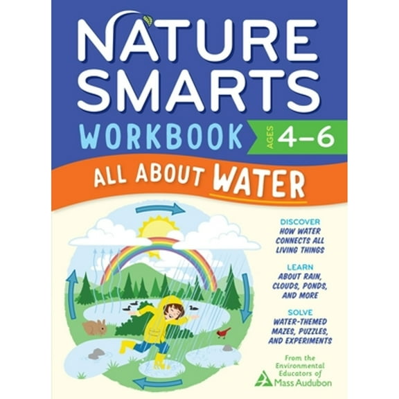 Pre-Owned Nature Smarts Workbook: All about Water (Ages 4-6) (Paperback) 1635867800 9781635867800