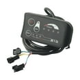 thumbnail image 1 of Electric Bicycle E-Bike 24V/36V/48V 810 LED Display Controller Plastic Panel B 36V, 1 of 9