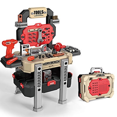 【未使用】PLAYDESIGN WORK PT 2 サイズ：Ｌ Kids Toy Tool Set Pretend Play Construction Tools Playset with