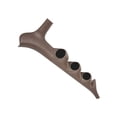 thumbnail image 6 of MaxTow | 1992-1997 OBS Ford F-Series 7.3 Powerstroke Tan Triple Gauge Pillar Pod with Black & Green Double Vision Series 60 PSI Boost Gauge, 1500 F EGT Pyrometer & Trans Temp Gauge, 6 of 7