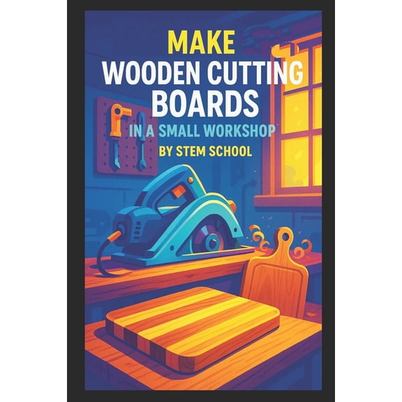 Make Wooden Cutting Boards in a Small Workshop: Craft Custom Hardwood Boards with Unique Laser Engraving Designs, (Paperback)