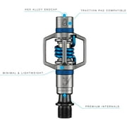 Crank Brothers Egg Beater 3 Dual Sided Clipless Pedals 9/16 Alloy Electric Blue
