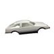 thumbnail image 3 of Marco de carrocería terminado, accesorios de carrocería de coche deportivo, piezas de repuesto para juguetes de hobby 1/18 Negro con blanco, 3 of 7
