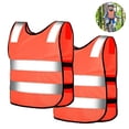 thumbnail image 1 of Chaleco reflectante de seguridad para niños Chaleco de visibilidad Niños Niñas Zhivalor  221637-2, 1 of 4