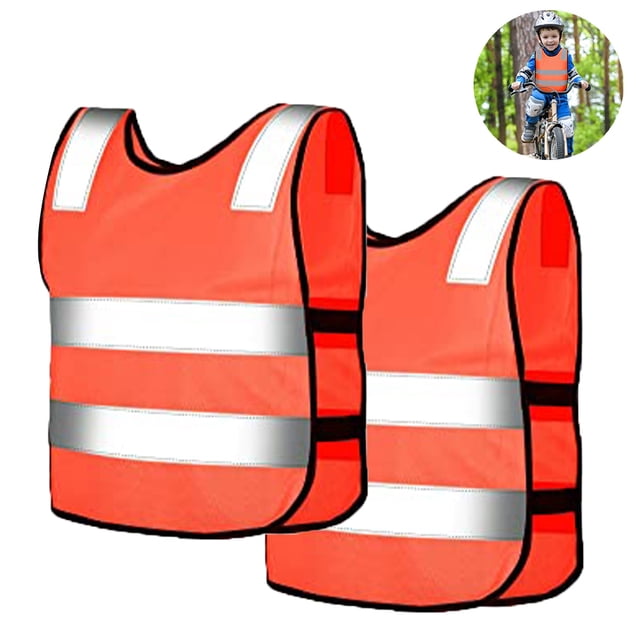Chaleco reflectante de seguridad para niños Chaleco de visibilidad Niños Niñas Zhivalor 221637-2