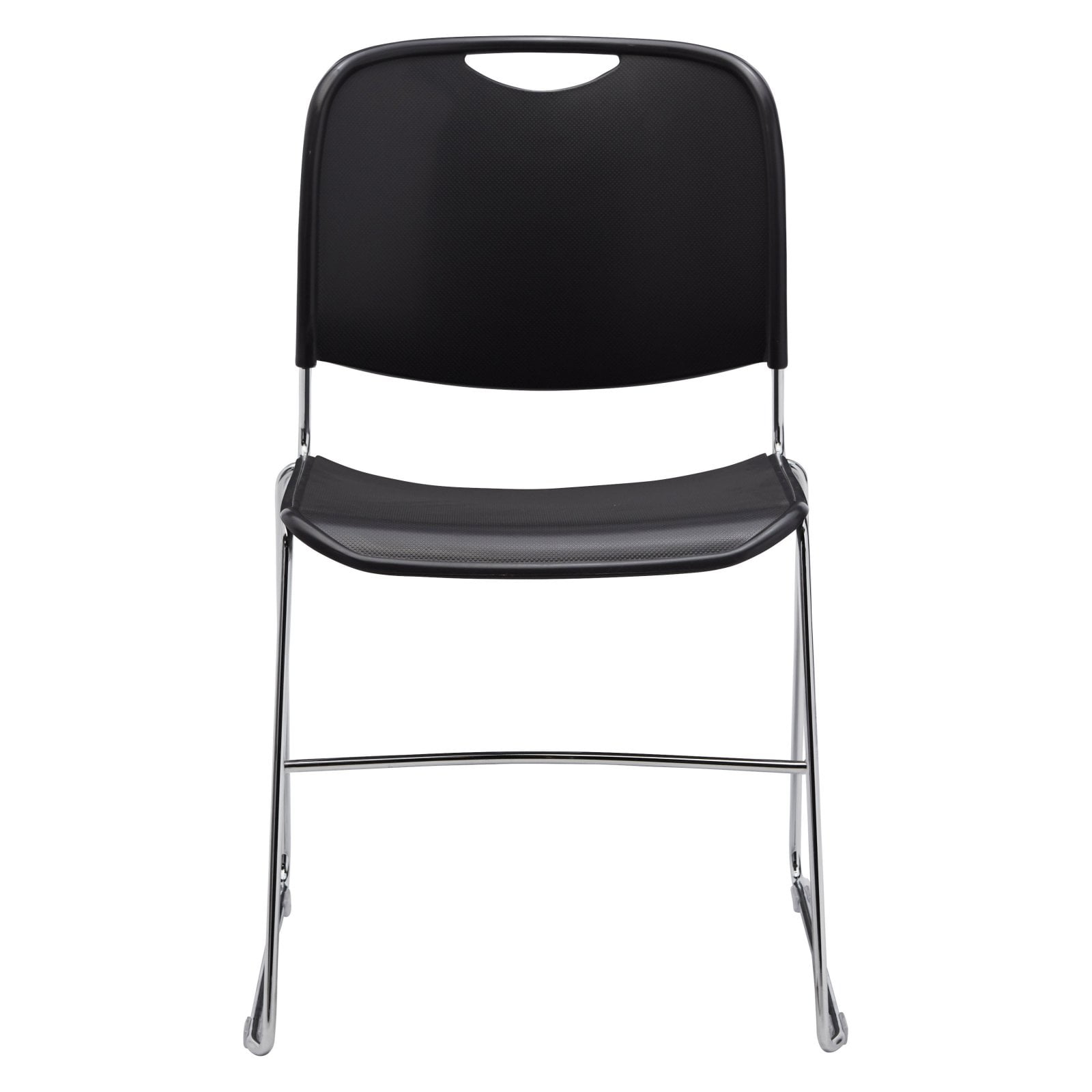 NPS® 8500 Series Ultra-Compact Plastic Stack Chair, Gunmetal