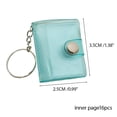 thumbnail image 4 of Mini Photo Album Key Chain 16 Pockets Photos Storage Holder with Keychain for Pictures Valentines Day Gift Wedding,, 4 of 7