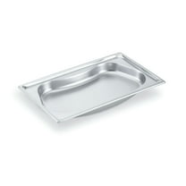 Vollrath Super Pan®Super Shapes Pan  Full Size Kidney Stainless Steel - 20 1/4"L x 12 13/16"W x 2 1/2"D (3101120)