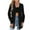 Black, variant on Bovxnpu Womens Cardigans Sweater Jacket, Lightweight Open Front Loose Cover Up Long Casual Beach Outfits with Pockets, Women's Spring Fashion New Casual Long-Sleeved Sweater Cardigan Coat L