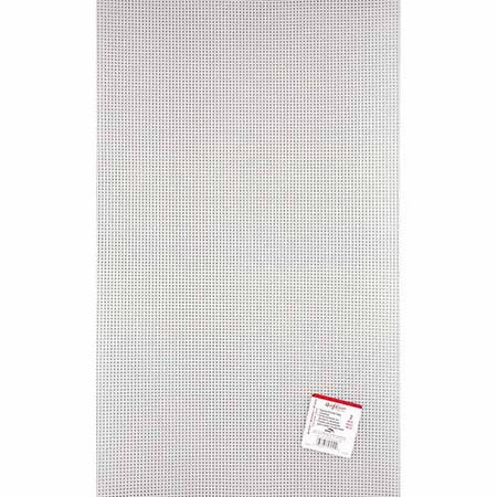 Cottage Mills 57051 Quickcount Stiff Plastic Canvas, 22-5/8-Inch x 13-5/8-Inch, Clear, 6-Pack Multi-Colored