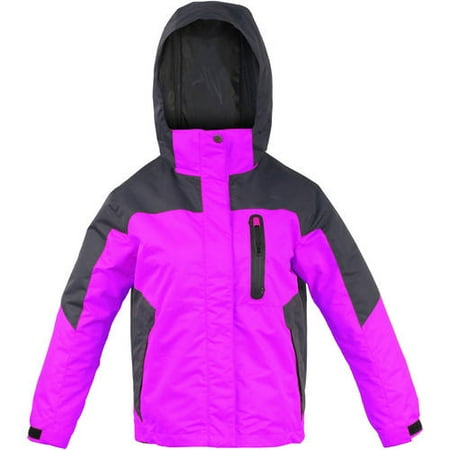 Iceburg Girls' 3 in 1 System Jacket with Removable Liner