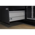 thumbnail image 2 of TUHOME  18" Soft Close Side Mount Drawer Slide Gray Matte stainless steel, 2 of 7