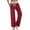 Wine, variant on jjayotai Womens Pajama Pants, Soft Comfy High Waist Lounge Pants Stretch Casual Wide Leg Yoga Drawstring Trousers with Pocket