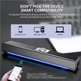 thumbnail image 2 of ABS Soundbar Rechargeable Bluetooth-compatible Stylish Household Television Box Loudspeaker Smart Intelligent Cellphone Speaker Sound Box Loudspeaker, 2 of 8