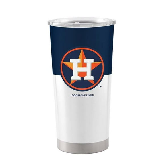 Logo Chair 513-S20T-11 20 oz MLB Houston Astros Colorblock Stainless Tumbler