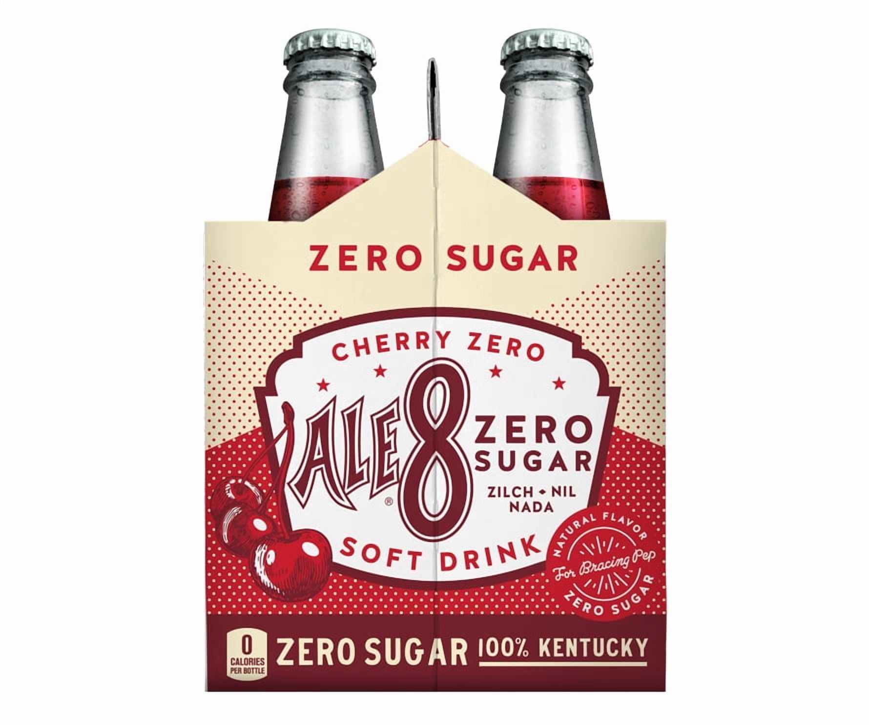 (2 pack) Cherry Zero Ale-8-one 6 Pack Glass