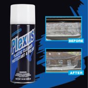 Plexus Aerosol Plastic Cleaner, Protectant, Polish – 13oz Can – Made in USA – All-in-One Solution for Plastic Surfaces with Sticker (12-Pack)