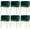 Green, variant on Tzicr Velvet Tufted Dining Side Chairs, Beige (Set of 6)