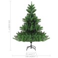 thumbnail image 6 of vidaXL Christmas Tree Nordmann Fir Artificial Xmas Tree with LED and Ball Set, 6 of 55