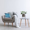 thumbnail image 3 of Stupell Industries Blue Chaotic Moody Abstract Printed Throw Pillow Design by Michelle Oppenheimer, 3 of 6