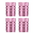 thumbnail image 5 of Tapas de aire para neumáticos cubierta de vástago llanta a prueba de fugas para Auto camión color rosa 4 Uds., 5 of 5