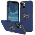 thumbnail image 1 of [PST] iPhone 14 Plus Ring Case, Hybrid Magnetic Kickstand Case Cover with Invisible Ring Stand, 1 of 5