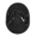 thumbnail image 2 of Cascos Half Skull Cap Casco de moto Hoarse black，Casco de seguridad para montar, 2 of 3