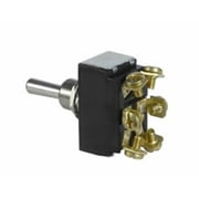 The Best Connection JTT2648F 30 A 12 V D.P.D.T Heavy Duty Momentary Toggle Switch