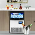 thumbnail image 4 of Commercial Ice Maker Machine,24H Stainless Steel Under Counter Ice Machine,Freestanding Ice Maker with LED Display,Self Cleaning Ice Machine for Restaurant/Bar/Cafe/Office, 4 of 6