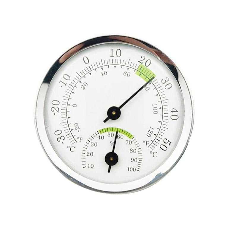 Analog Hygrometer Temperature Humidity Gauge for indoor and outdoor