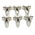 thumbnail image 1 of Bird Cage Food Holder, Easy To Open Sturdy Stainless Steel  Fruit Vegetable Clip Handle Design  For Parrots, 1 of 8