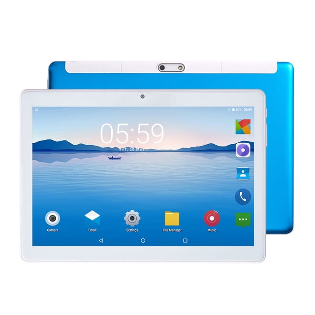 Pisexur Electronics para hombres: Tableta de 10.1 pulgadas mejorada, 2+16 GB, pantalla de alta definición de 10 núcleos, delgada, para juegos de aprendizaje, video, oficina, compatible con tarjeta SI
