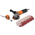 thumbnail image 1 of Esmeriladora Truper 4-1/2' 700 W COMBOE-4-1/2A12 10 Discos y Flexómetro, 1 of 2