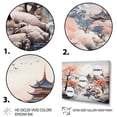 thumbnail image 3 of Designart "Silk Road China Art painting IV" Chinese Floater Framed Wall Art Living Room, 3 of 7