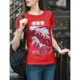 thumbnail image 3 of Inuyasha Dog Demon 5 Poses Red Men's T-Shirts Red Inuyasha X-Large, 3 of 4