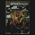 thumbnail image 2 of Girl's Marvel Spider-Man: No Way Home Comic Book Cover Graphic Tee Black Medium, 2 of 4