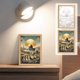thumbnail image 5 of Pintura Luminosa Pintura de Iluminación Pintura Decorativa Iluminación de Color Moderna, 5 of 6