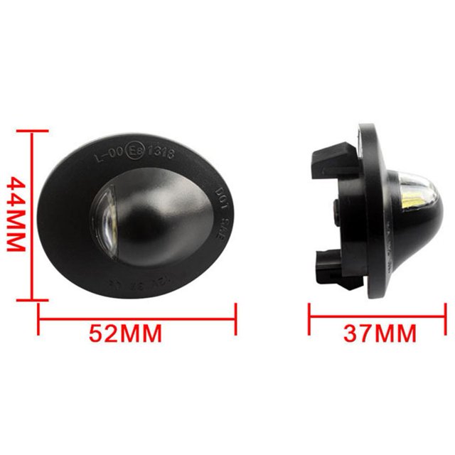 2 uds lámpara de matrícula LED bombilla de matrícula para Ford F150 F250 F350 1990-2014 Sywqhk Accesorios para autos y motos