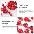 thumbnail image 2 of Miangastore 10 Pcs Modèles de Tomates en Résine Simulation Tomates Cerises Mini Décoration de Maison de Poupée, 2 of 8