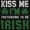 Black, variant on Funny Kiss Me I'm Irish St Patricks Plus Size Crewneck Graphic Tee Shirt Brisco Brands 2X