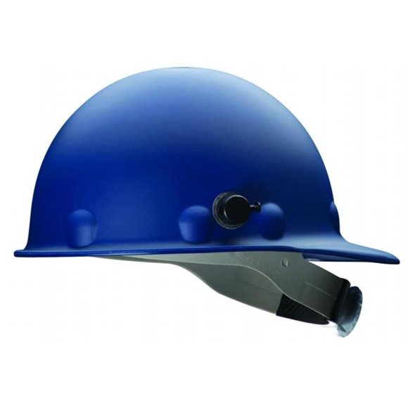 P2A Casquette Rigide Bleue à Cliquet avec Quicklok
