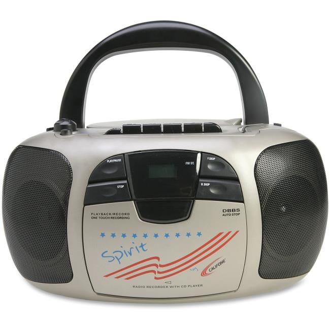 Califone CII1776 Spirit Multimedia Player & Recorder BoomBox CD