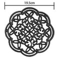 thumbnail image 5 of Round Cast Iron Trivet Iron Heat-Insulation Trivet Non- Potholders Vintage Pattern for Kitchen Dining Table Decor, 5 of 8