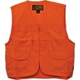 thumbnail image 2 of TrailCrest Boys Orange Safety Front Loader Vest High Visibility, XL, 2 of 5