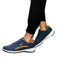 thumbnail image 3 of Mepaouo Sports Shoes Mens Lace-Up Wide Width Gym Workout Sneakers Fashion Basketball Shoes All Seasons, 3 of 8